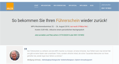 Desktop Screenshot of mpu-lingen.de